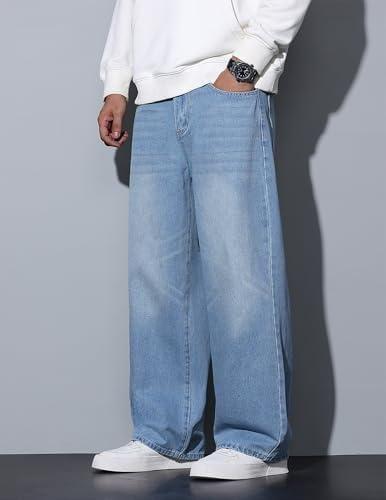 Classic Baggy Wide Leg Jeans Unisex