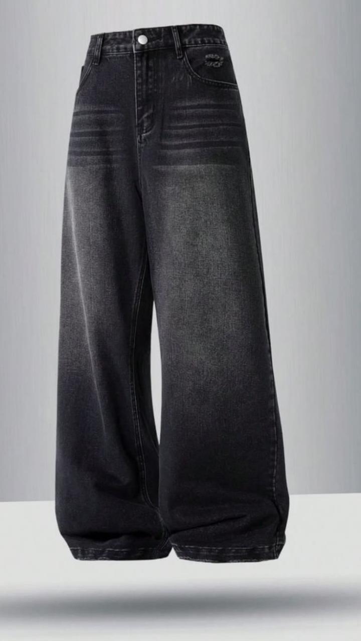 Classic Baggy Wide Leg Jeans Unisex