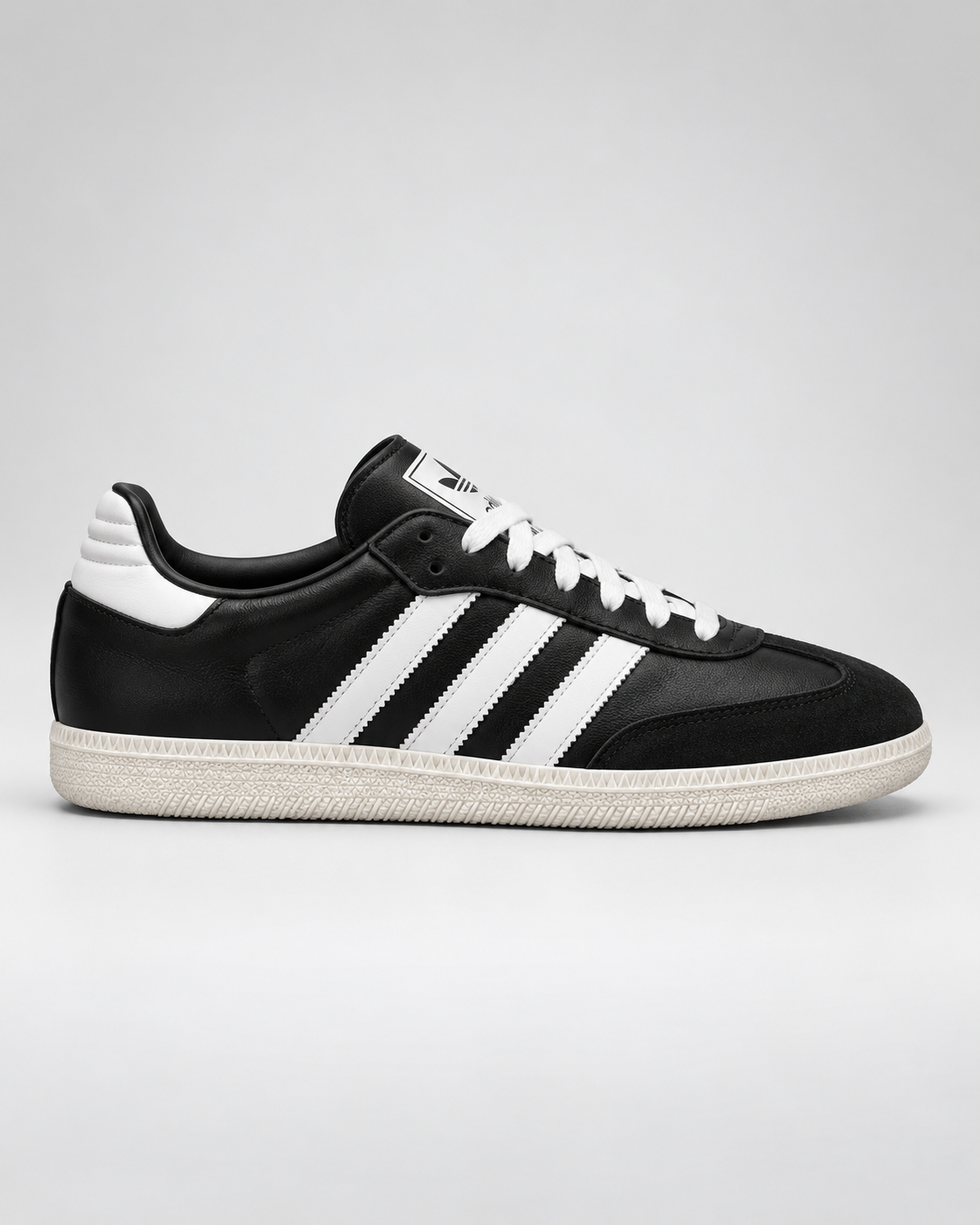 Retro Three-Stripe Low-Top Sneakers