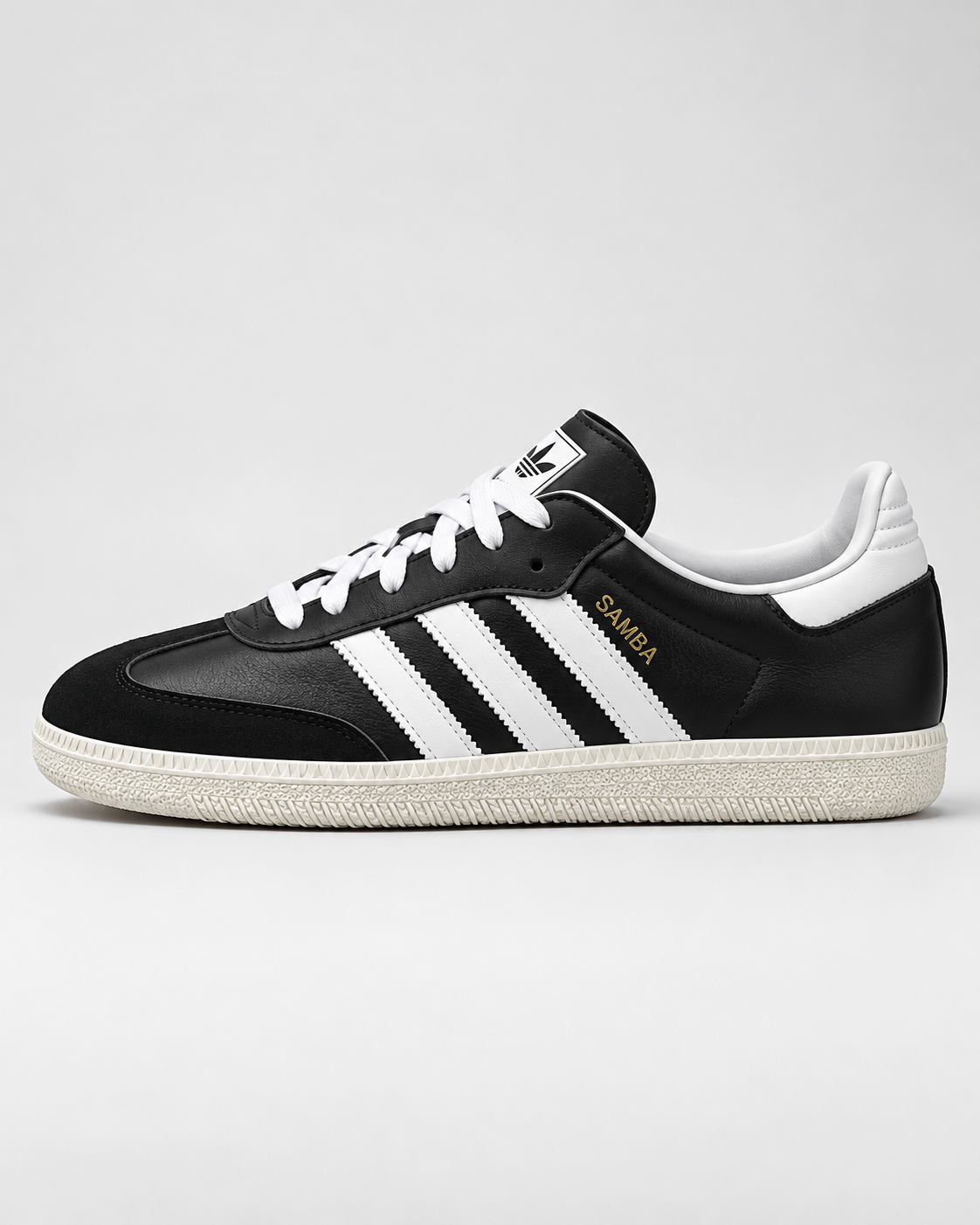 Retro Three-Stripe Low-Top Sneakers