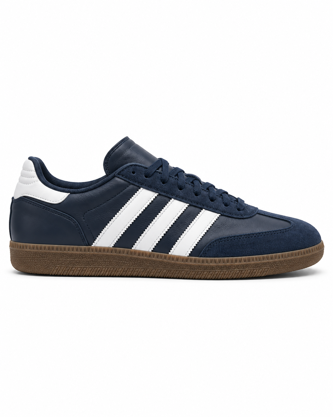 Retro Three-Stripe Low-Top Sneakers