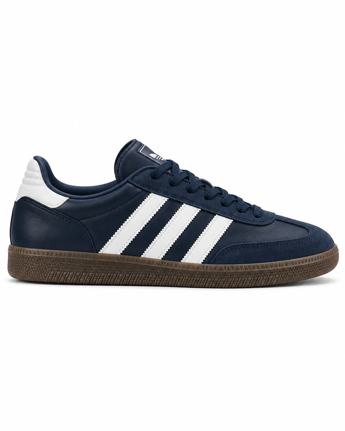 Retro Three-Stripe Low-Top Sneakers