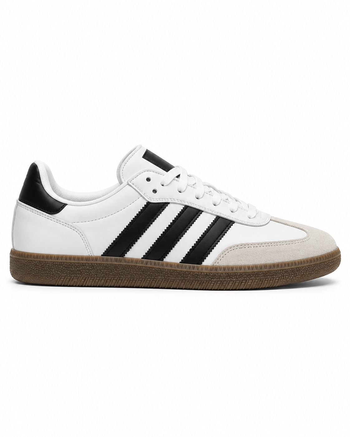 Retro Three-Stripe Low-Top Sneakers