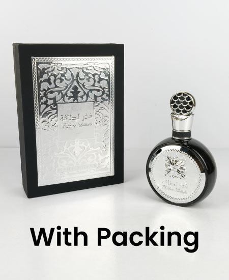 Ornate Black & Silver Arabic Eau de Parfum – Product detail