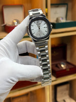 Classic Stainless Steel Date Bracelet Watch – Silver Dial