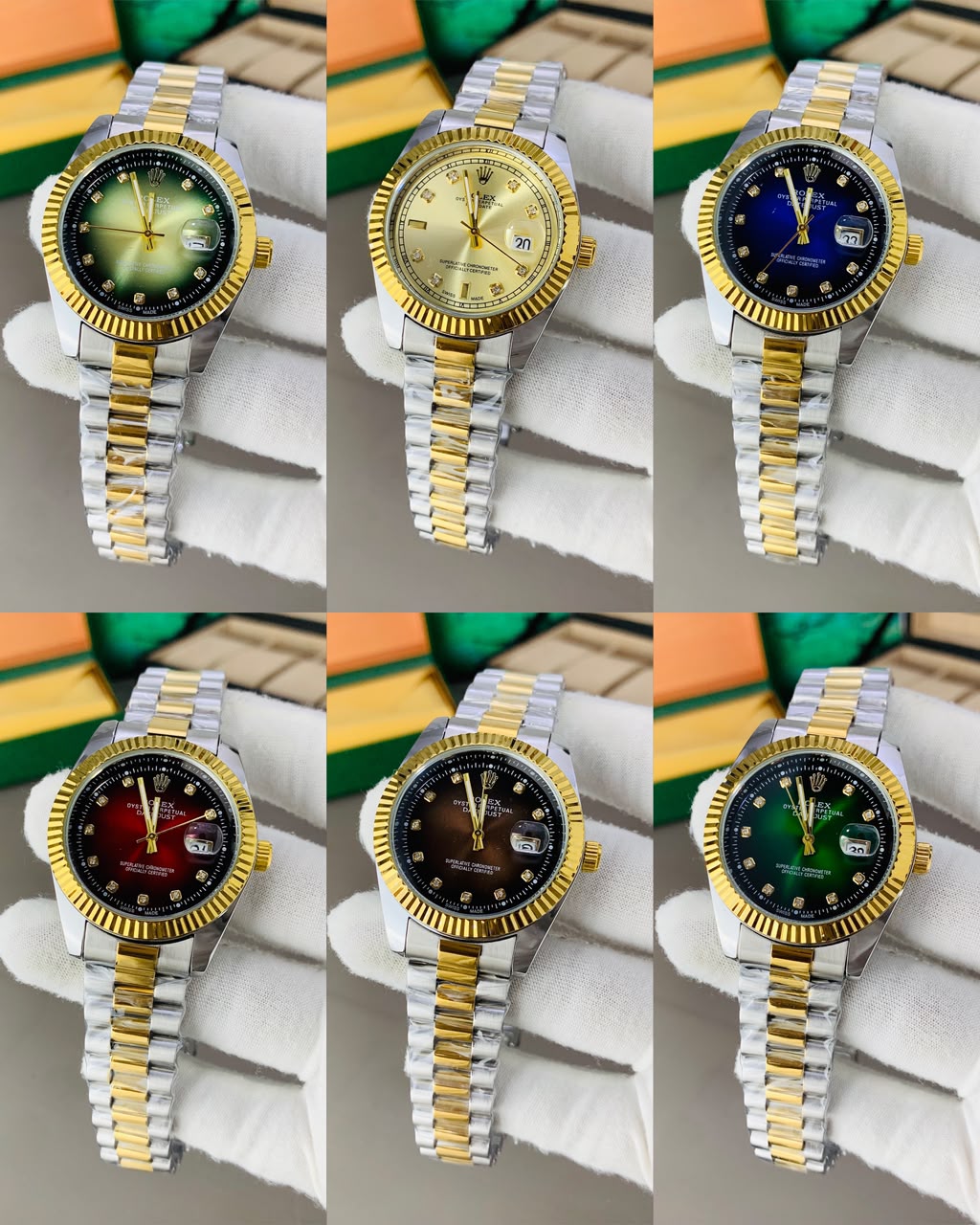 Signature Two-Tone Classic Bracelet Watch – Product detail
