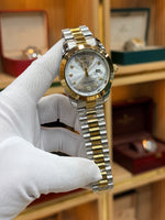 Signature Two-Tone Classic Bracelet Watch – Silver / White Dial