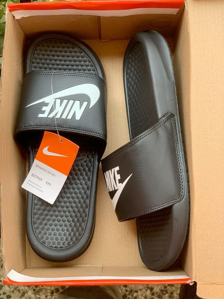 Classic Logo Strap Slide Sandals – Graphite – Graphite product view