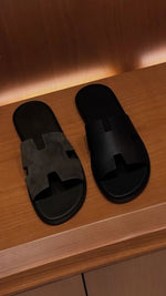 Signature H-Cut Slide Sandals – Gallery / Multi-color product view
