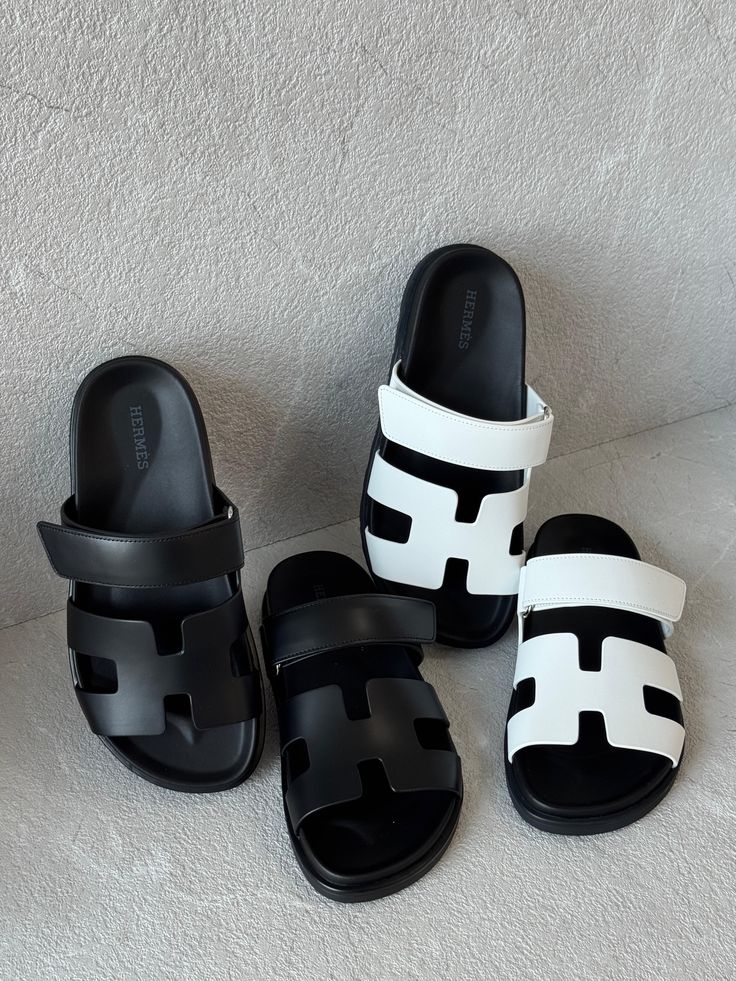 Signature H-Cut Slide Sandals – Gallery / Multi-color product view
