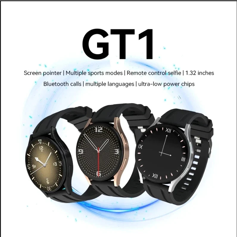GT1 Smartwatch | Bluetooth Calling | Full Touch Display | Android & iOS Compatible